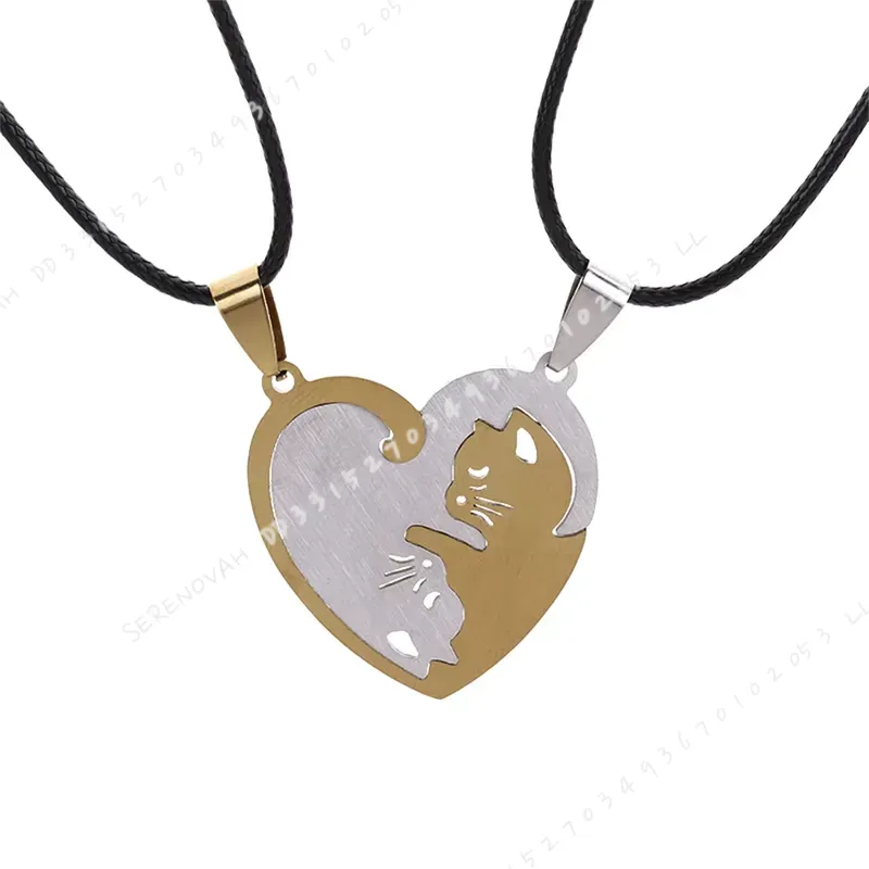 1 para kreatywnych, uroczych b – Magnetic Couple Matching Necklaces recenzja i cena