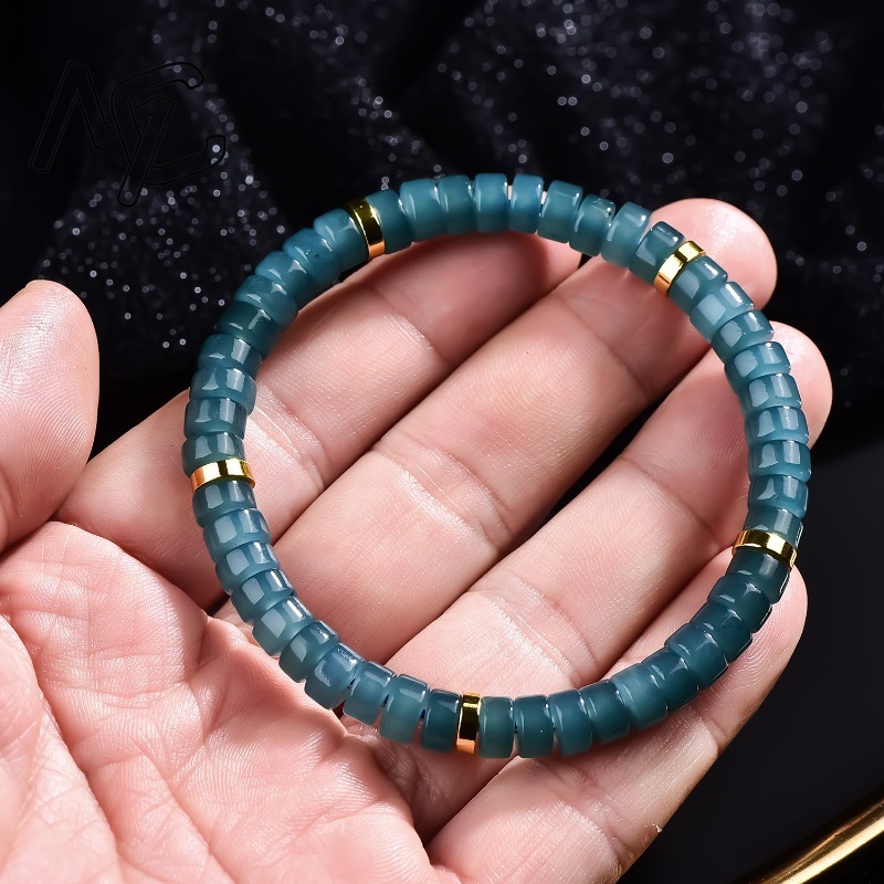 Naturalny Jadeit Niebieski Wod – Bracelets recenzja i cena