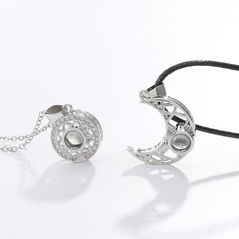 2 SZTUK Magnetyczny naszyjnik  – Magnetic Couple Matching Necklaces recenzja i cena