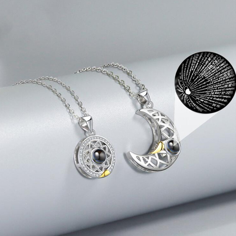 2 sztuk/zestaw para pasujący n – Magnetic Couple Matching Necklaces recenzja i cena