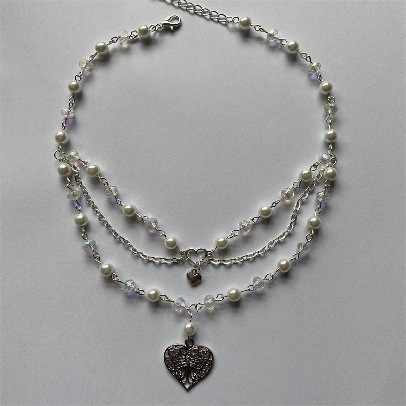Naszyjnik z pereł w kształcie  – Pearl Choker Necklace Vintage recenzja i cena