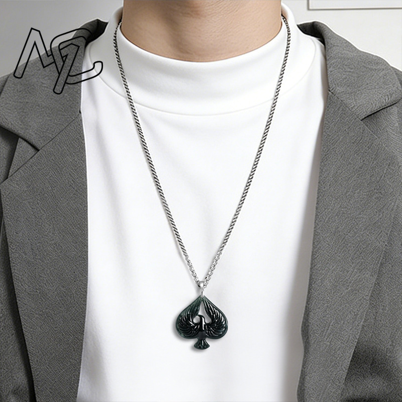 Srebrny naszyjnik S925 z natur – Necklaces recenzja i cena