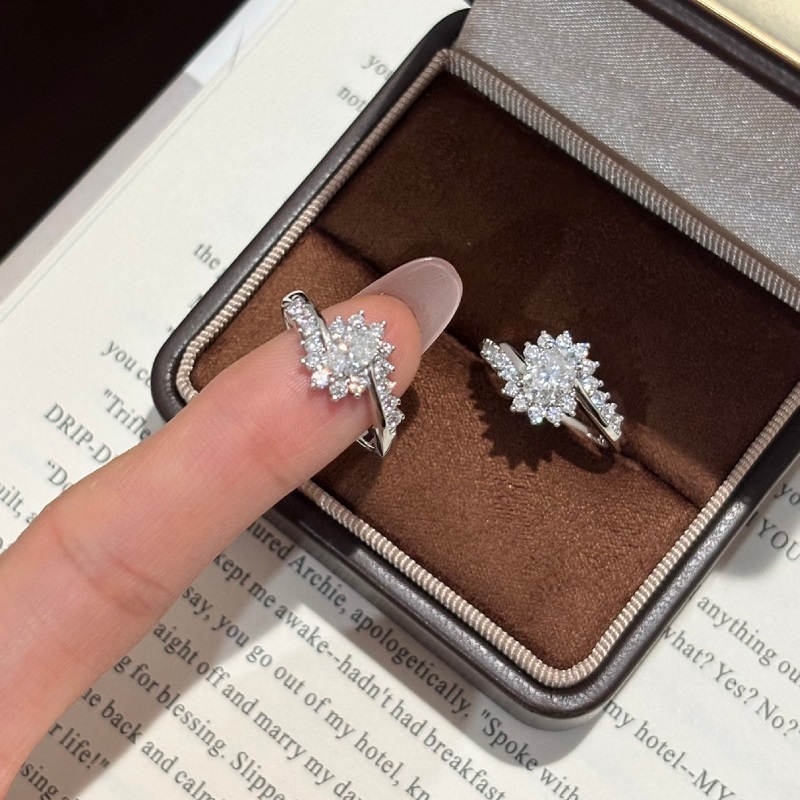 Apaison Luksusowy Pierścionek  – Moissanite Engagement Ring 1 Carat recenzja i cena