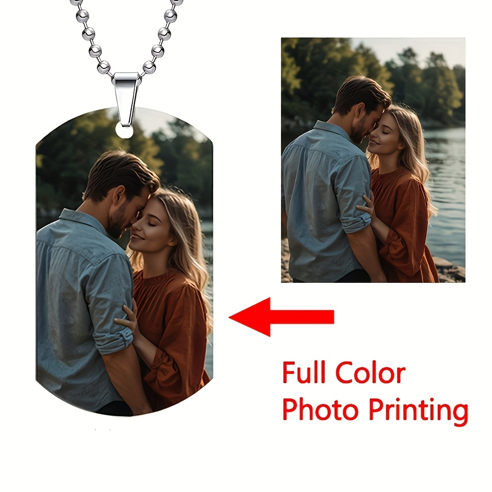 Personalizowany męski naszyjni – Custom Name Necklace Stainless Steel recenzja i cena